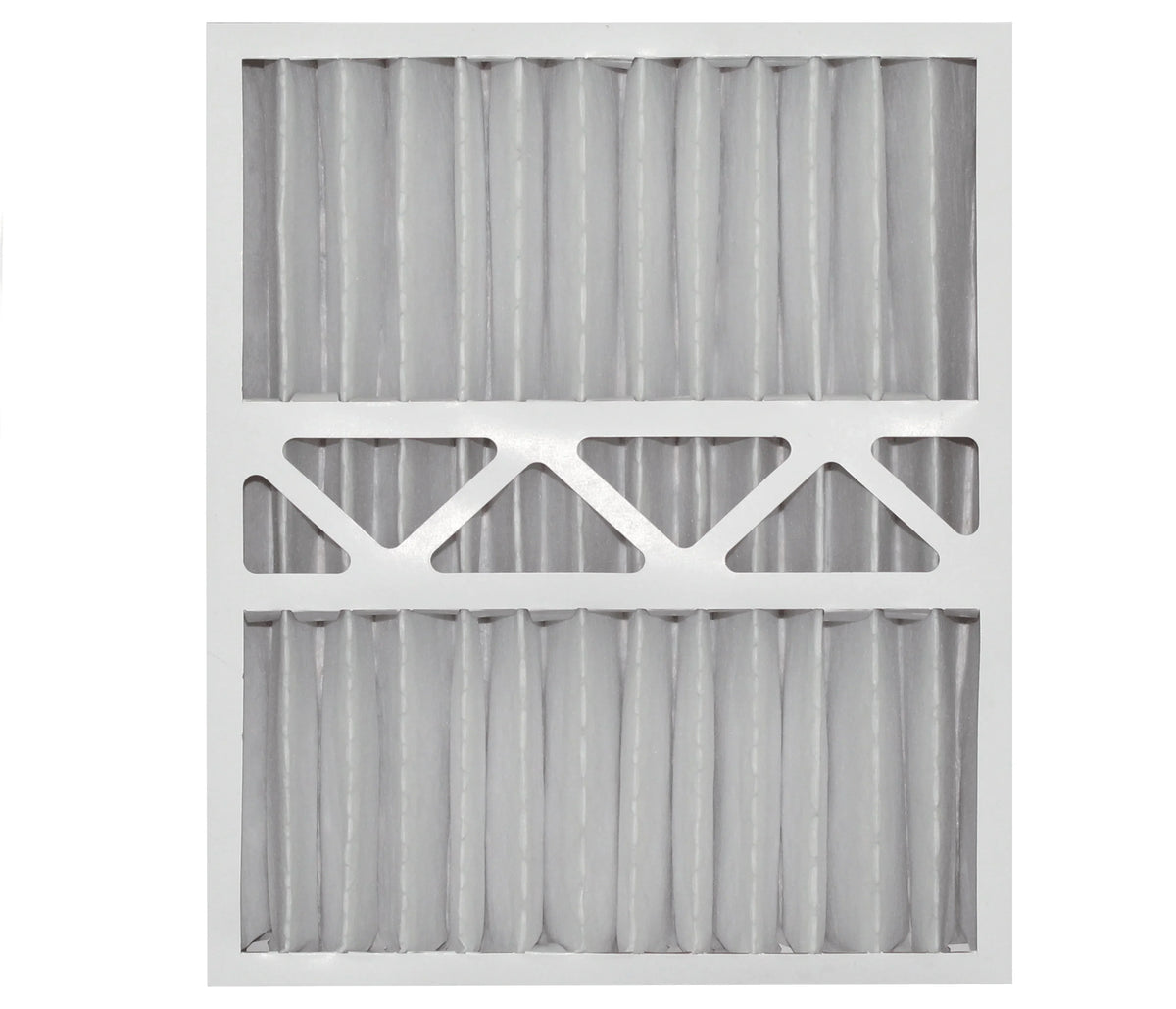 Aerostar 16x20x4 1/4 MERV 8, Carrier Replacement Pleated Air Filter, 16x20x4 1/4, Box of 2