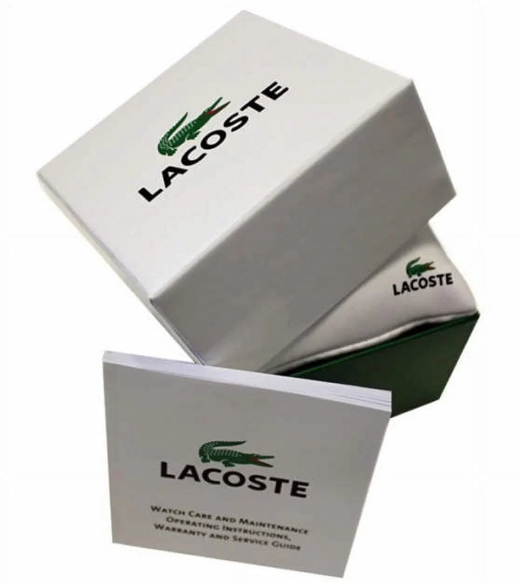 Lacoste Men's Dark L1212 Silicone Strap Watch 2010791
