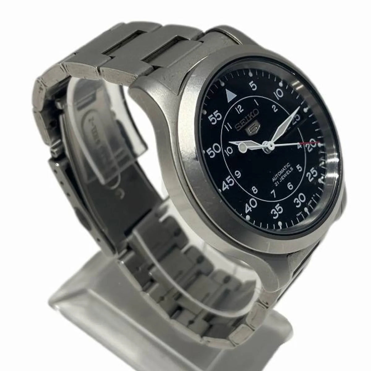 Pre-Owned 5 7S26-02J0 Automatic 21 JEWELS Watch Men's (Good)