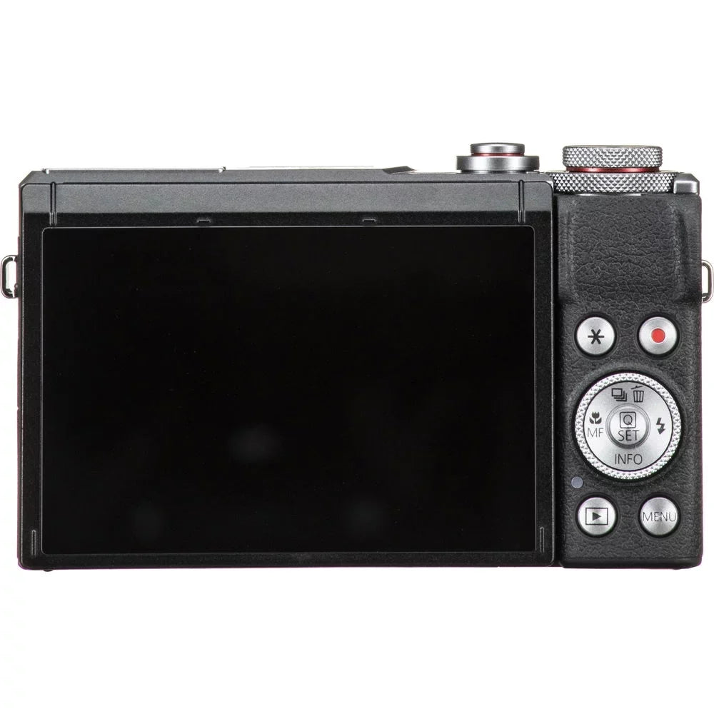 PowerShot G7 X Mark III Digital Camera (Silver) + Spider Tripod + Case - 32GB Kit