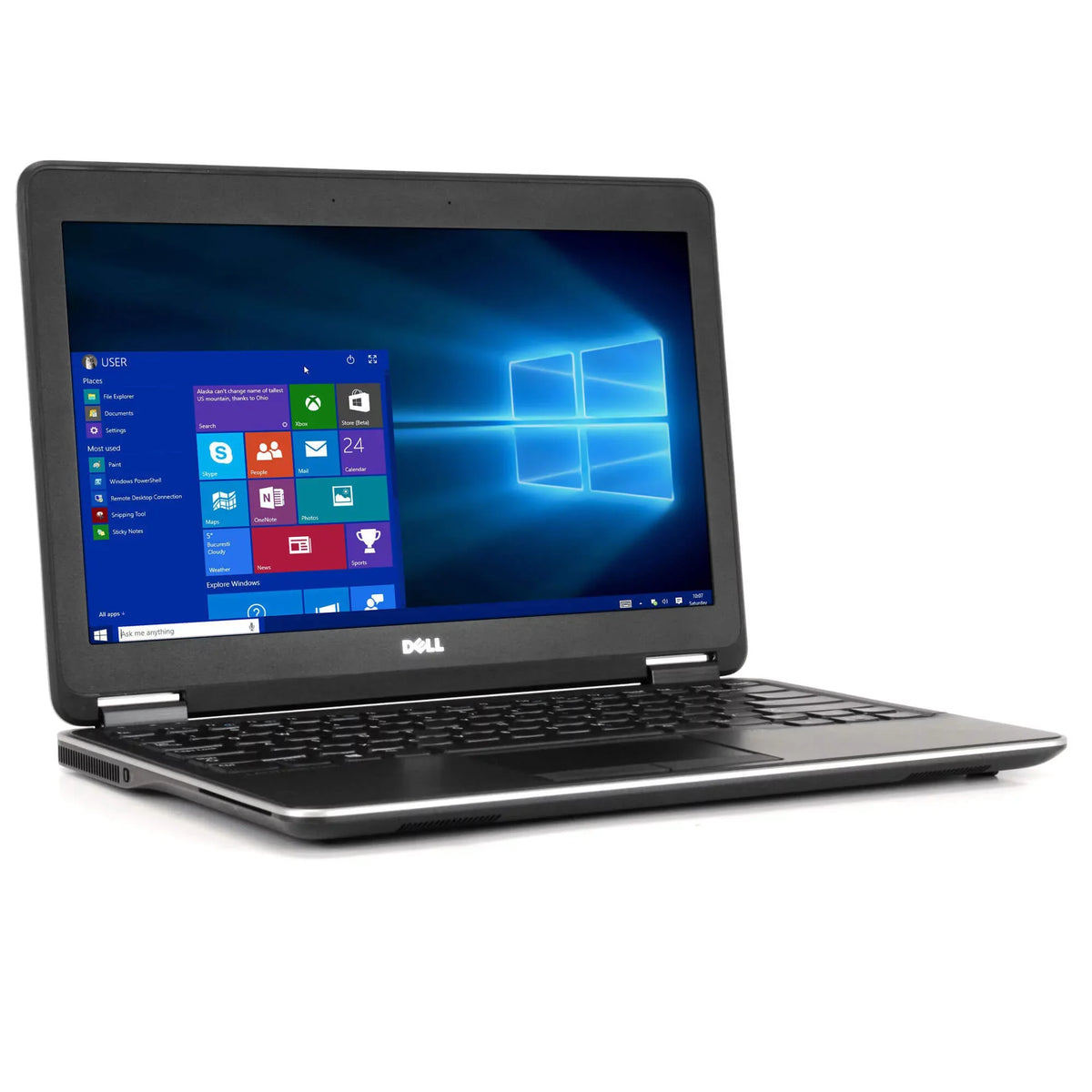 Used Latitude E7240 Laptop i5 Dual Core Gen 4 4GB RAM 128GB SSD Windows 10 Home 64 Bit