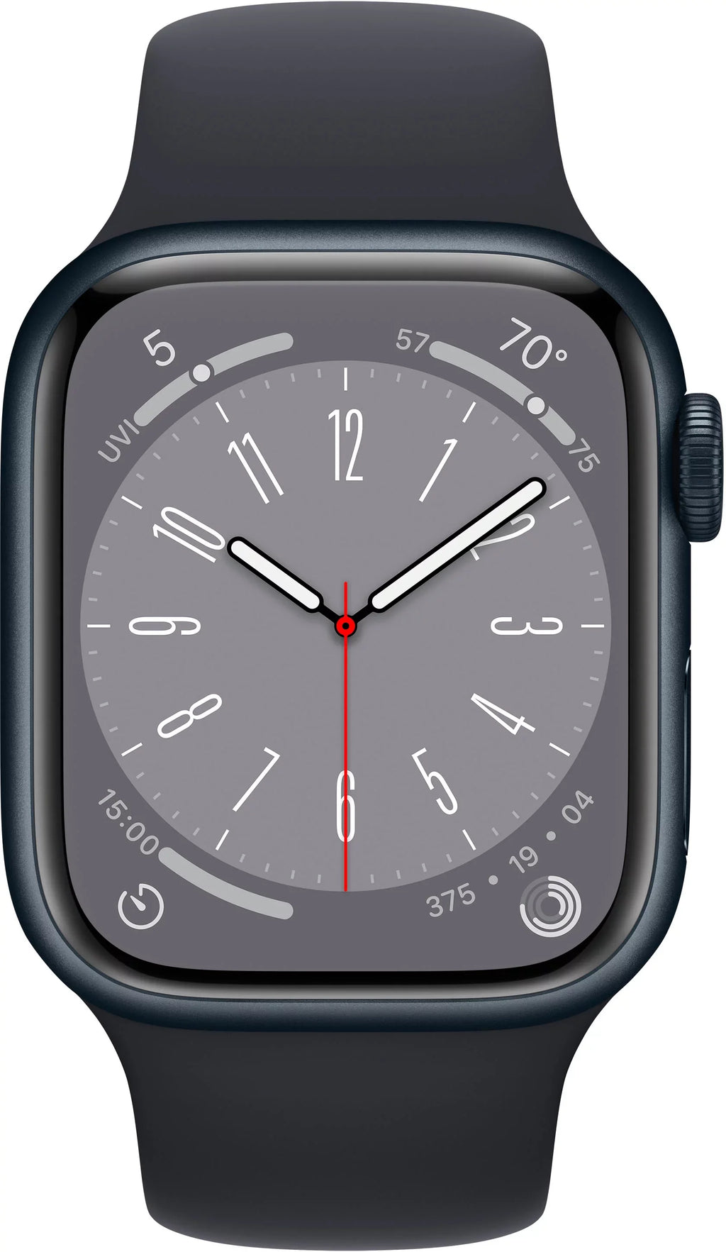 Restored Watch Gen 8 Series 8 41mm Midnight Aluminum - Midnight Sport Band MNPC3LL/A (Refurbished)