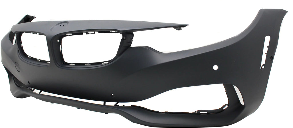 Front BUMPER COVER Compatible For 4-SERIES 2014-2017 Primed with PDC Sensor and Camera Holes Convertible/Coupe/Hatchback