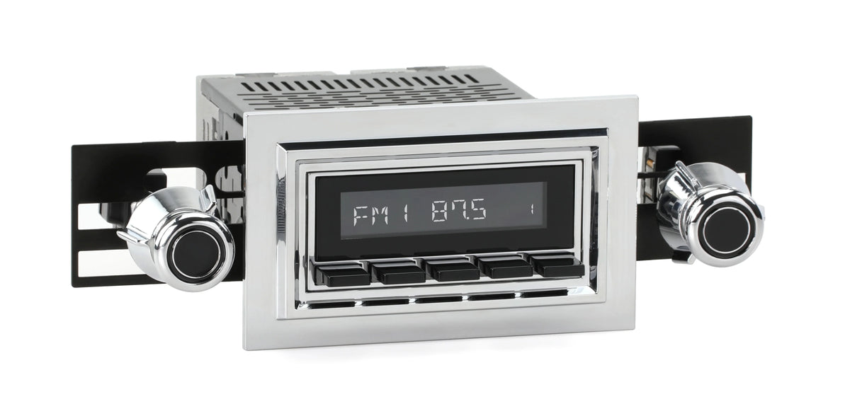 RetroRadio Compatible with 1977-79 Ford Ranchero Features Include Bluetooth, AUX, AM/FM LACB-M1-121-55P-75PF4