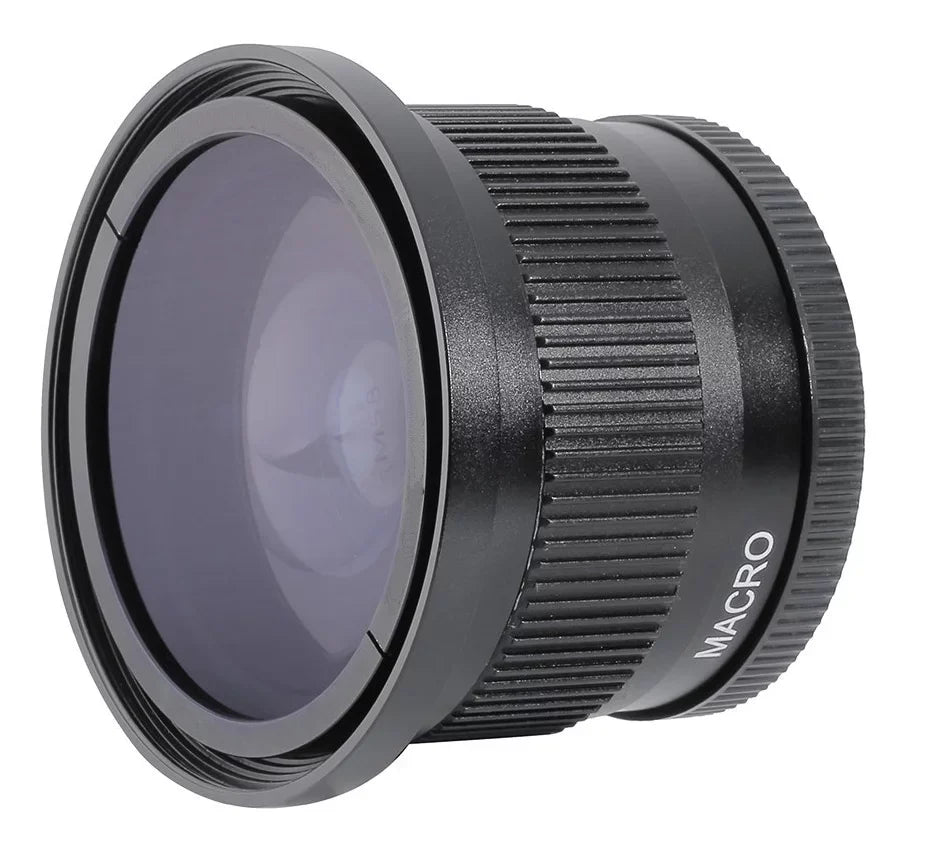 New 0.35x High Grade Fisheye Lens (46mm) For JVC Everio GZ-HM400 HD