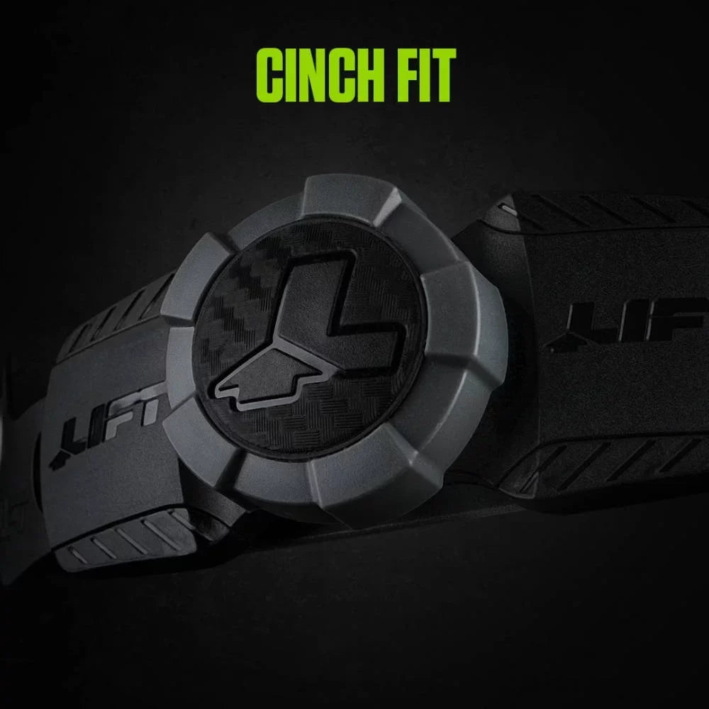 Lift Safety Hard Hat Dax Matte Ebony Carbon Fiber Cap Style