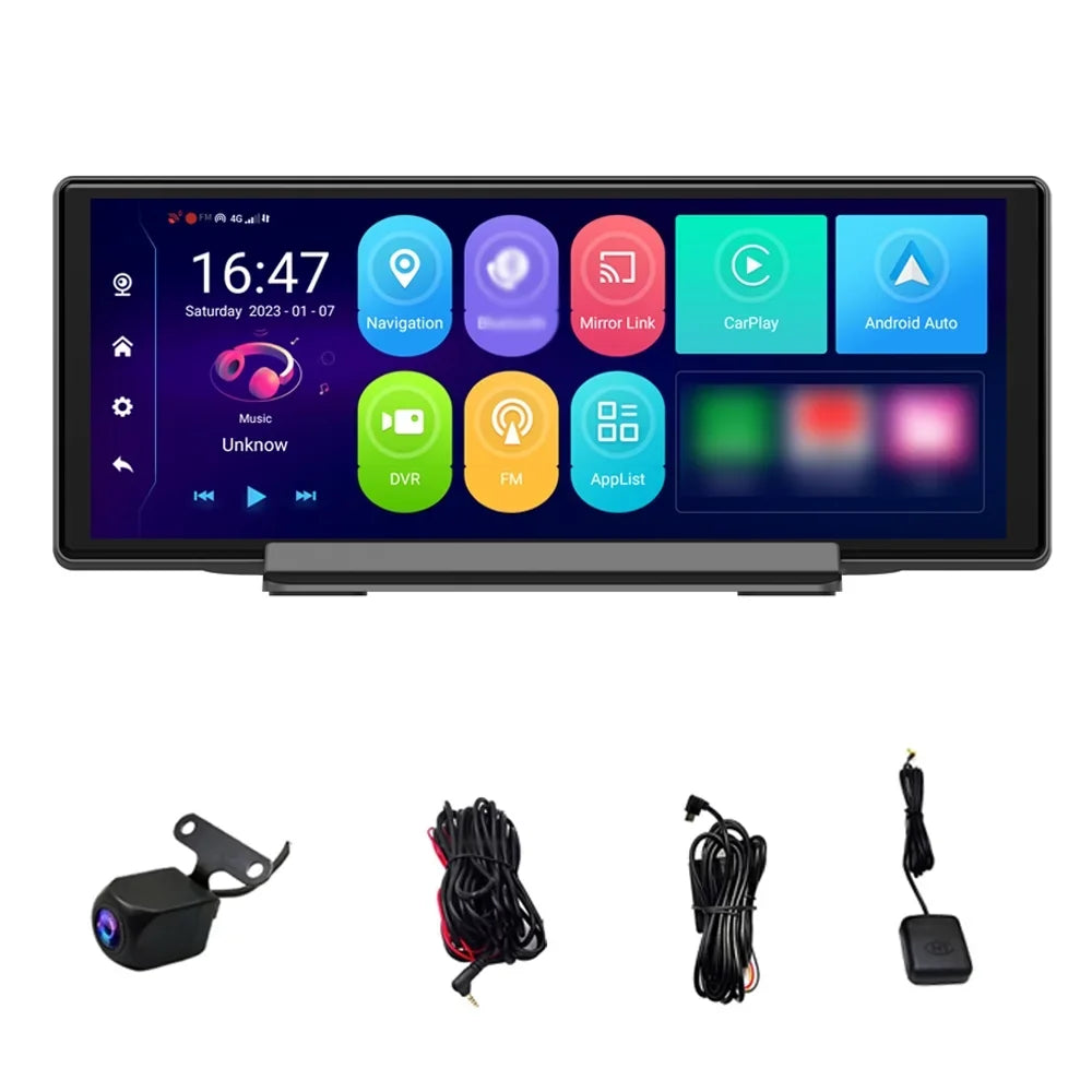 Nebublu Dashcam,Dual Camera Inch Dual Android 10.0 10.26 Inch Camera Car DVR Android Center Console Display OWSOO Car Car Android Stereo 10.26'' Touch 10.0 Dashcam Vision Android Auto Built-in