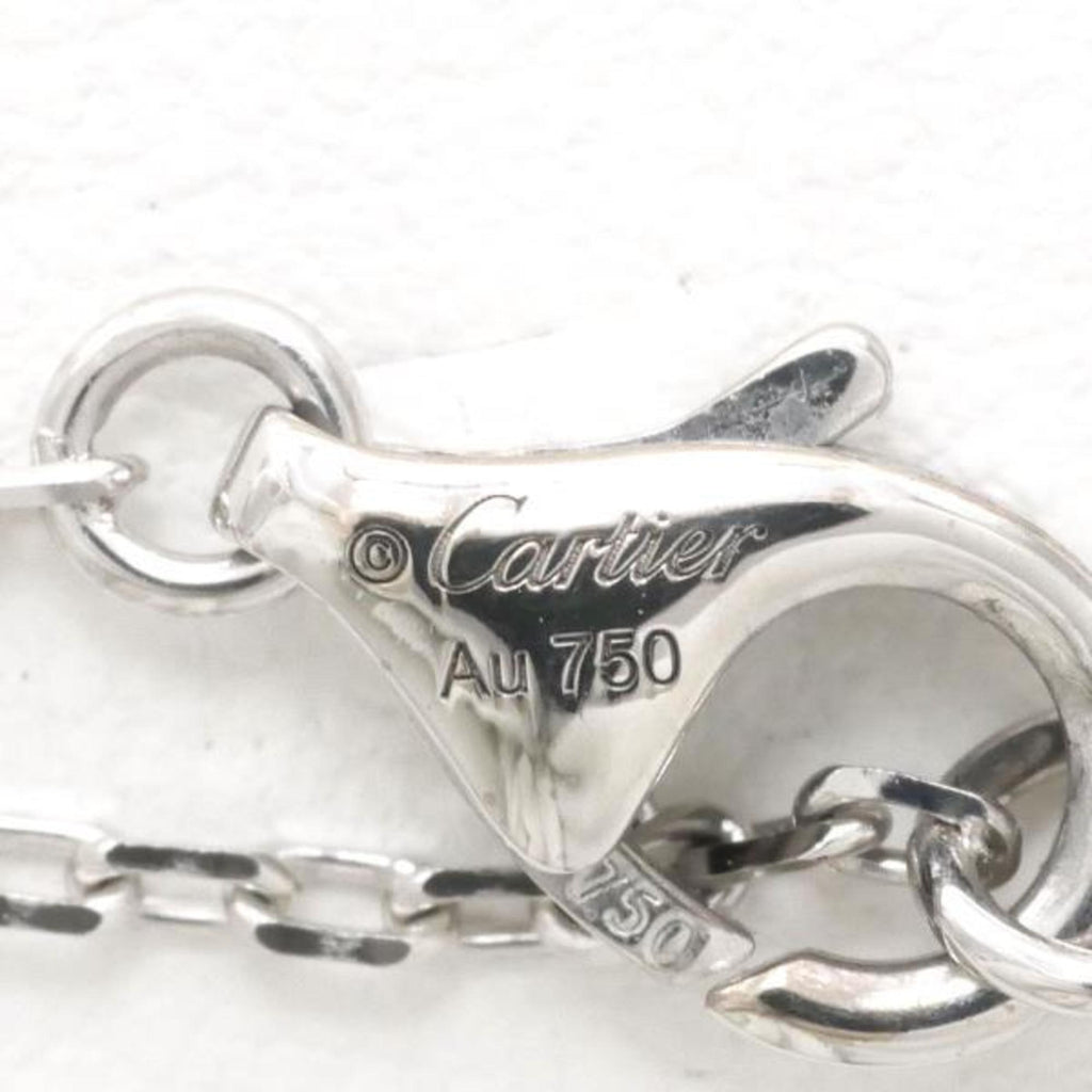 Pre-Owned Cartier D'Amour SM K18WG Necklace Diamond Total Mass approx. 3.0g Approx. 41cm Similar (Good)