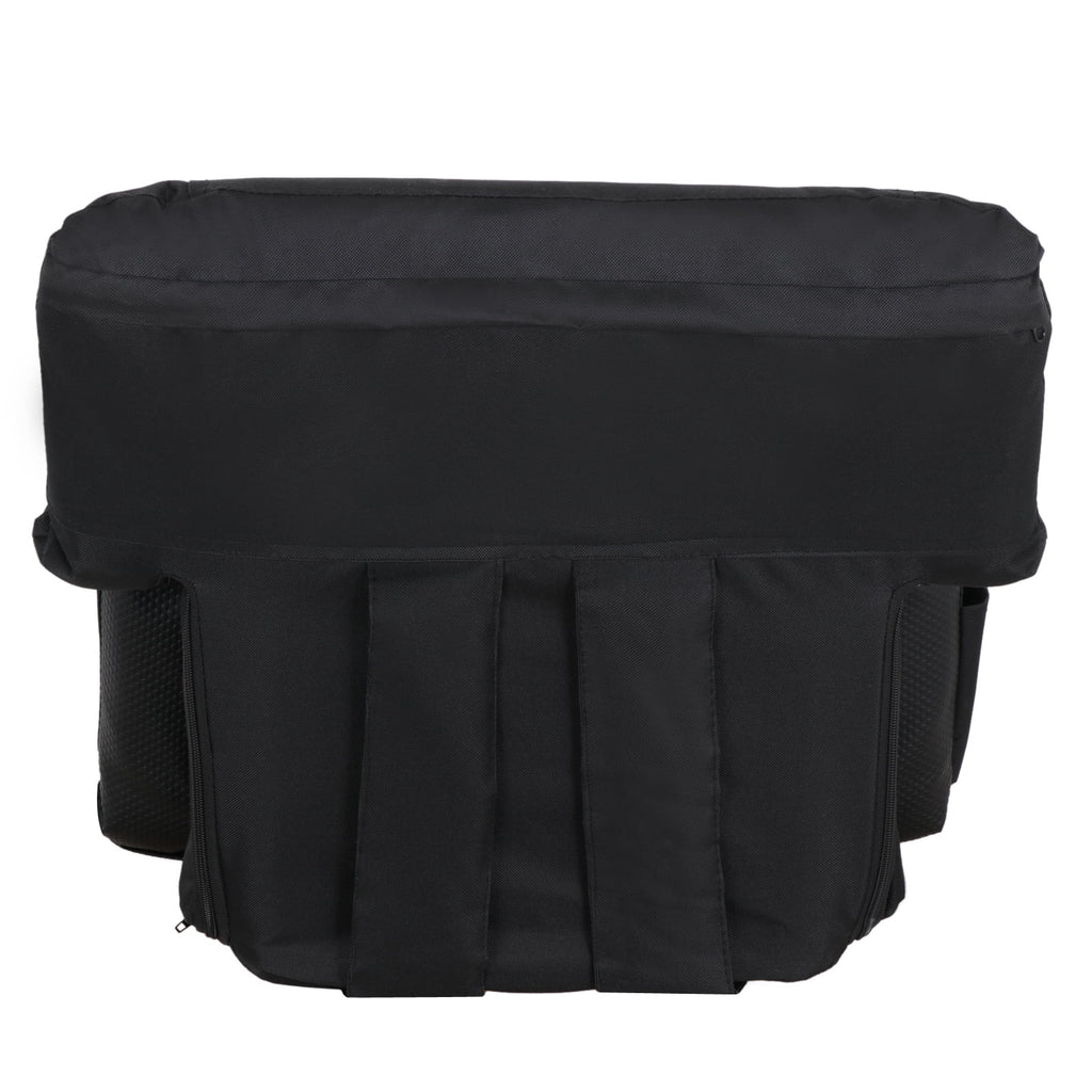 ZENY Stadium Seat Chair Reclining Bleachers W/Padded Cushion - 6 Reclining Positions, Dark