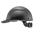 Lift Safety Hard Hat Dax Matte Ebony Carbon Fiber Cap Style