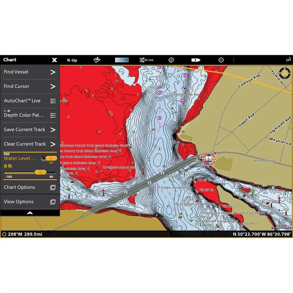 Humminbird LakeMaster Southeast States V1 One Boat Network VX Technology