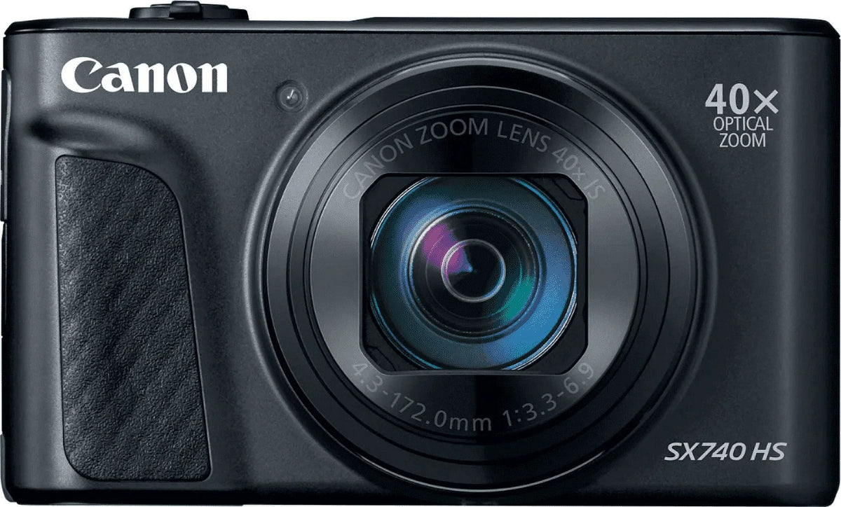 Restored 2955C001 PowerShot SX740 HS 20.3 MP Digital Camera, Ebony (Refurbished)