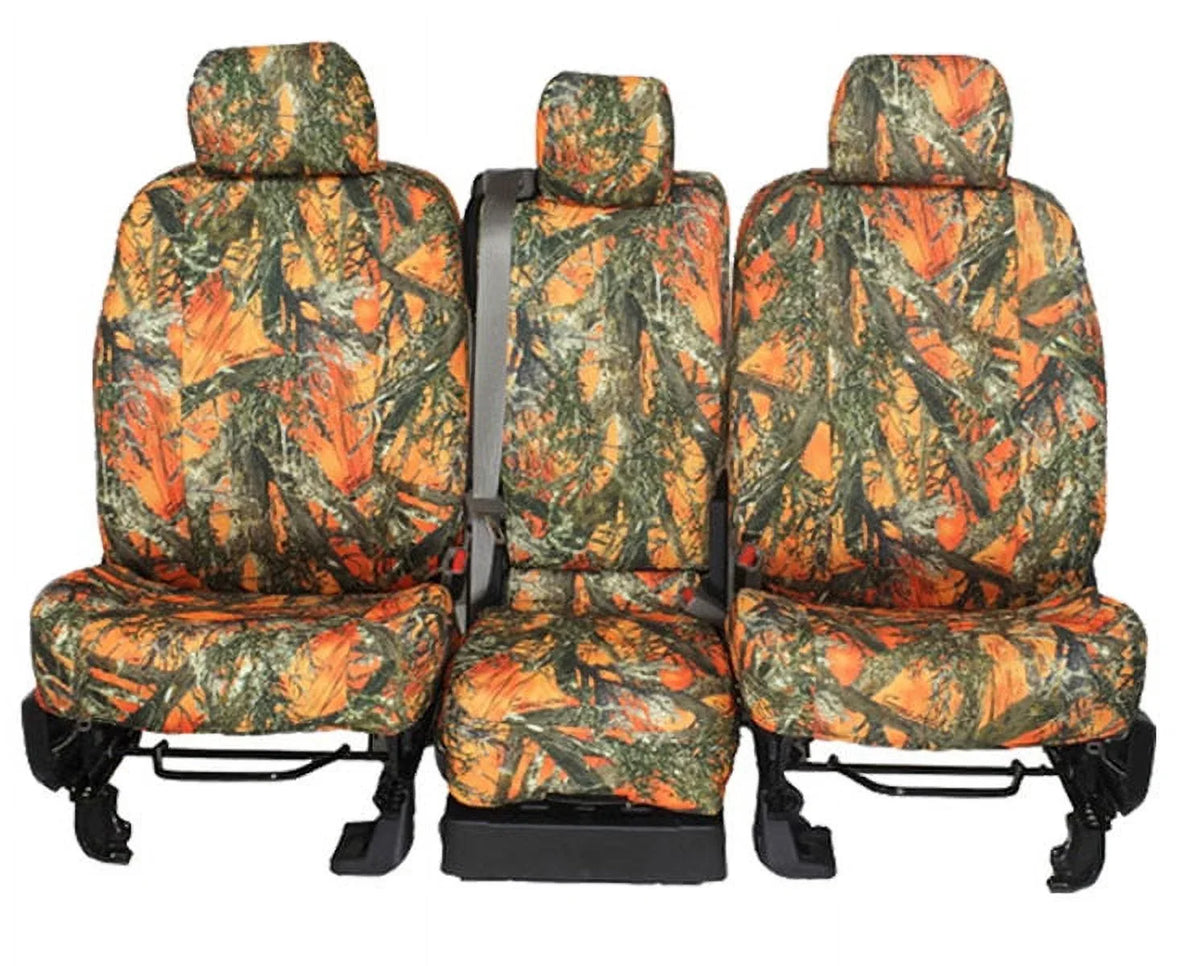 CalTrend Front TRUETIMBER Seat Covers for 1994-1997 Land Cruiser - TY166-72KA BLAZE Insert and Trim