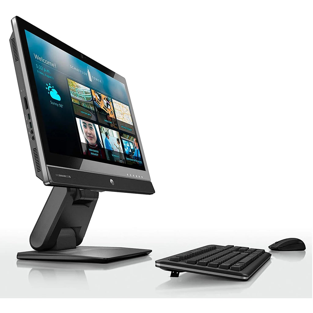 EliteOne 800 G1 All In One Computer, 23" HD Display, Core I5-4590s 3.7 GHz max CPU, 16GB DDR3 RAM, 512GB SSD, DVD, USB 3.0, WiFi, Displayport, Windows 10 Home