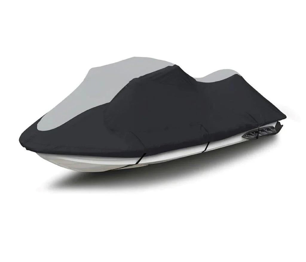 SUPER HEAVY-DUTY PWC JetSki Cover Compatible for Polaris SLX 1995 1996 1997 1998 1999 2000 2001 Jet Ski Trailerable Cover Ebony 1-2 Seater