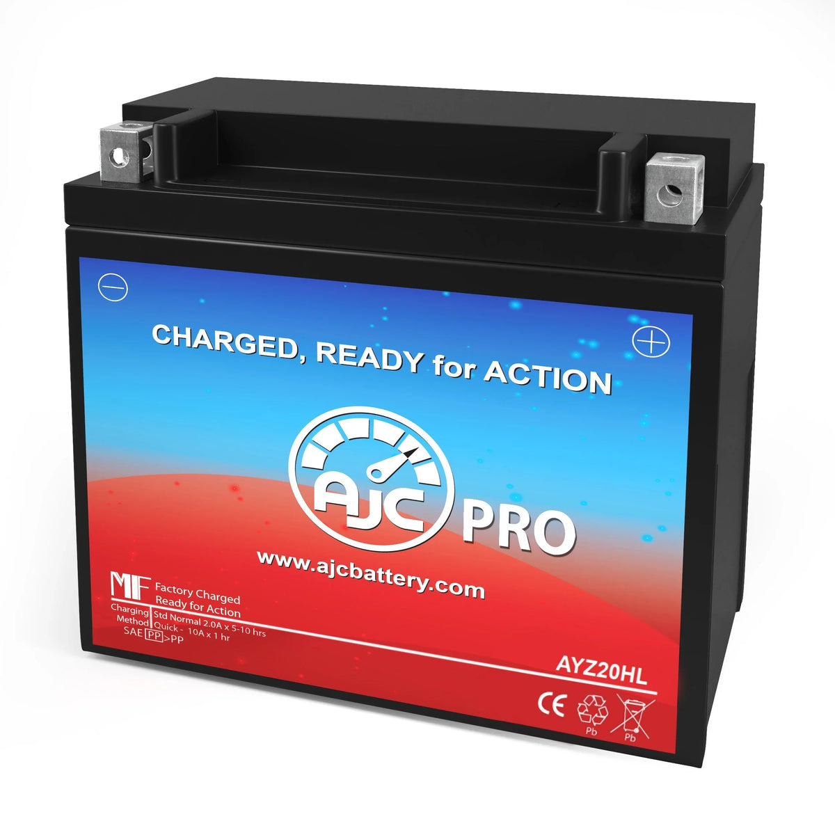 AJC Pro Battery Compatible with Bombardier GTx 600 Ho 593CC Snowmobile Replacement Battery (2005)