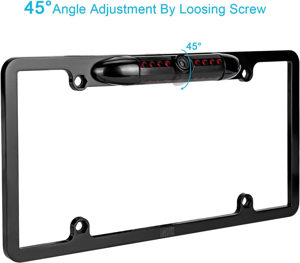 Backup Camera Rearview License Plate Waterproof for Kenwood DDX-5706S DDX5706S Jet