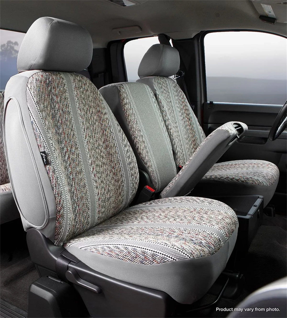 Fia Inc. TR49-15 GRAY FIATR49-15 GRAY 06-08 RAM 1500 MEGA CAB/06-09 RAM 2500/3500 FRONT 40/20/40 SPLIT A/REST CUSHION