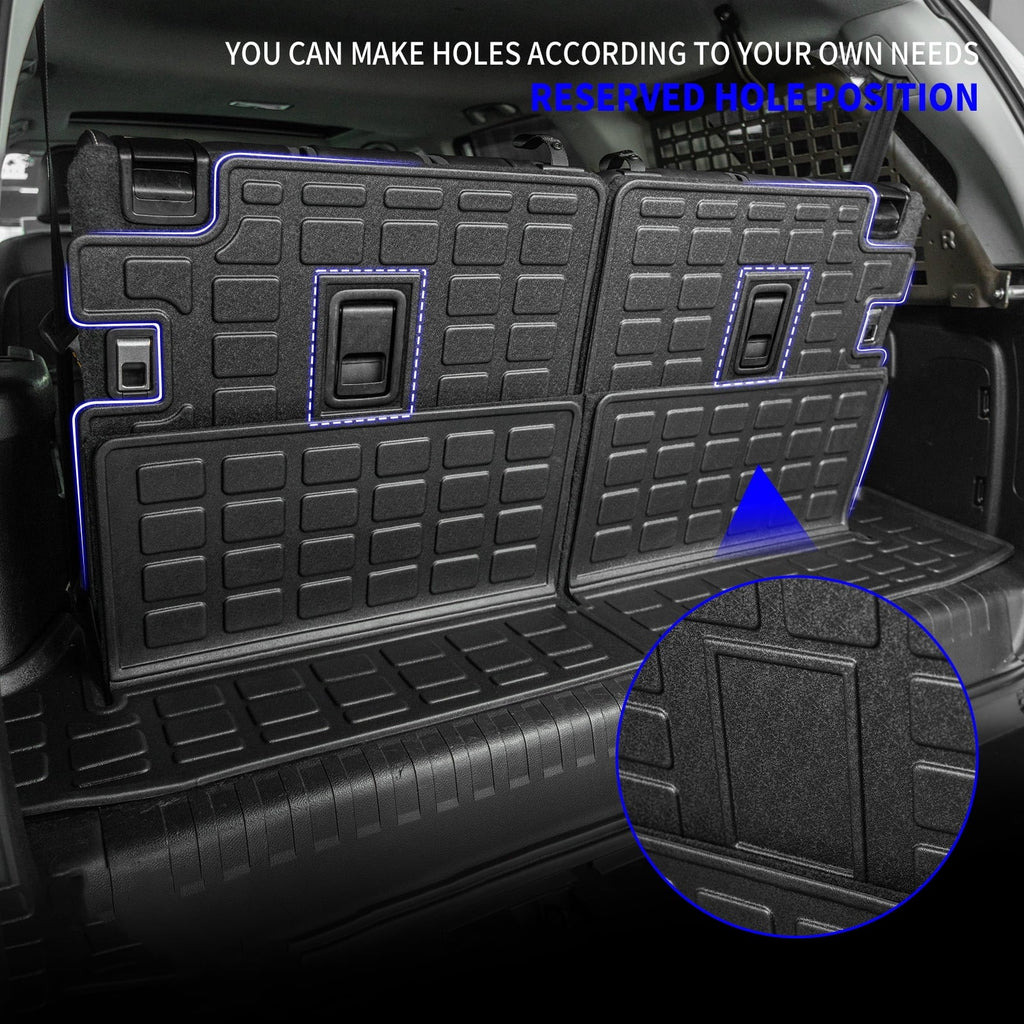 Fit 2010-2023 4Runner 7 Seats Trunk Mat Cargo Liner 4 Runner Accessories (Fit 2nd&3rd Row)