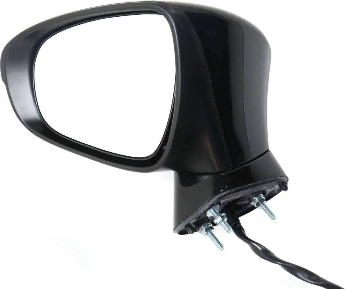 Mirror Compatible With 2014-2017 Lexus CT200h Left Driver Side Heated In-housing Signal Light Textured Ebony Kool-Vue