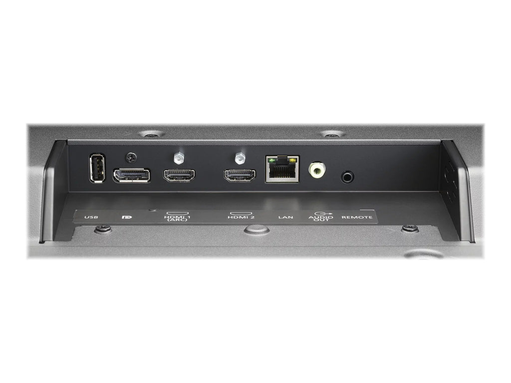 NEC Display Solutions ME651-AVT3 Jet 65" 8ms 3840 x 2160 (4K) 1.07 Billion Colors LED LCD, UHD, 400nits, HDMI x2, DP x1, Accepts SDM-S or L, Full External Control, Rpi Compatible