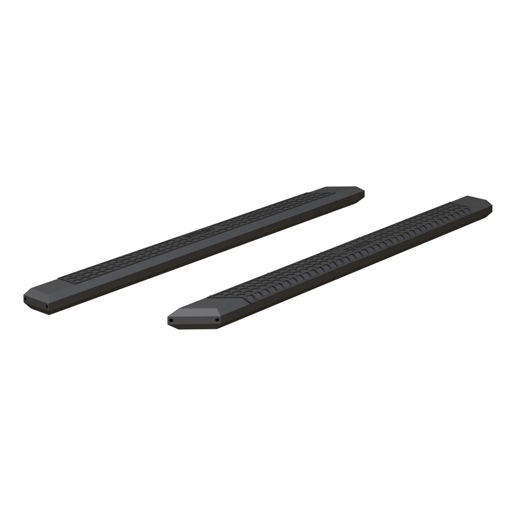 AdvantEDGE 5-1/2" x 91" Dark Aluminum Side Bars (No Brackets) Fits select: 2015,2017-2024 CHEVROLET SILVERADO