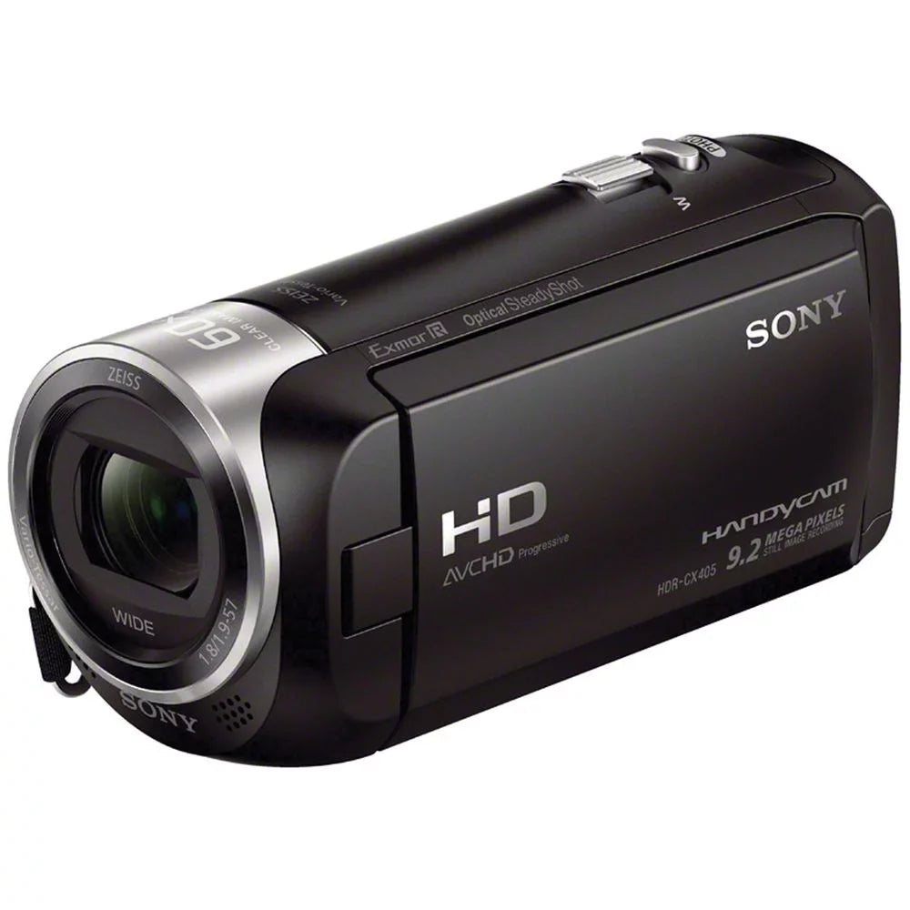 HDR-CX405 HD Handycam + 1 Yr Warranty + Flash - 64GB Kit