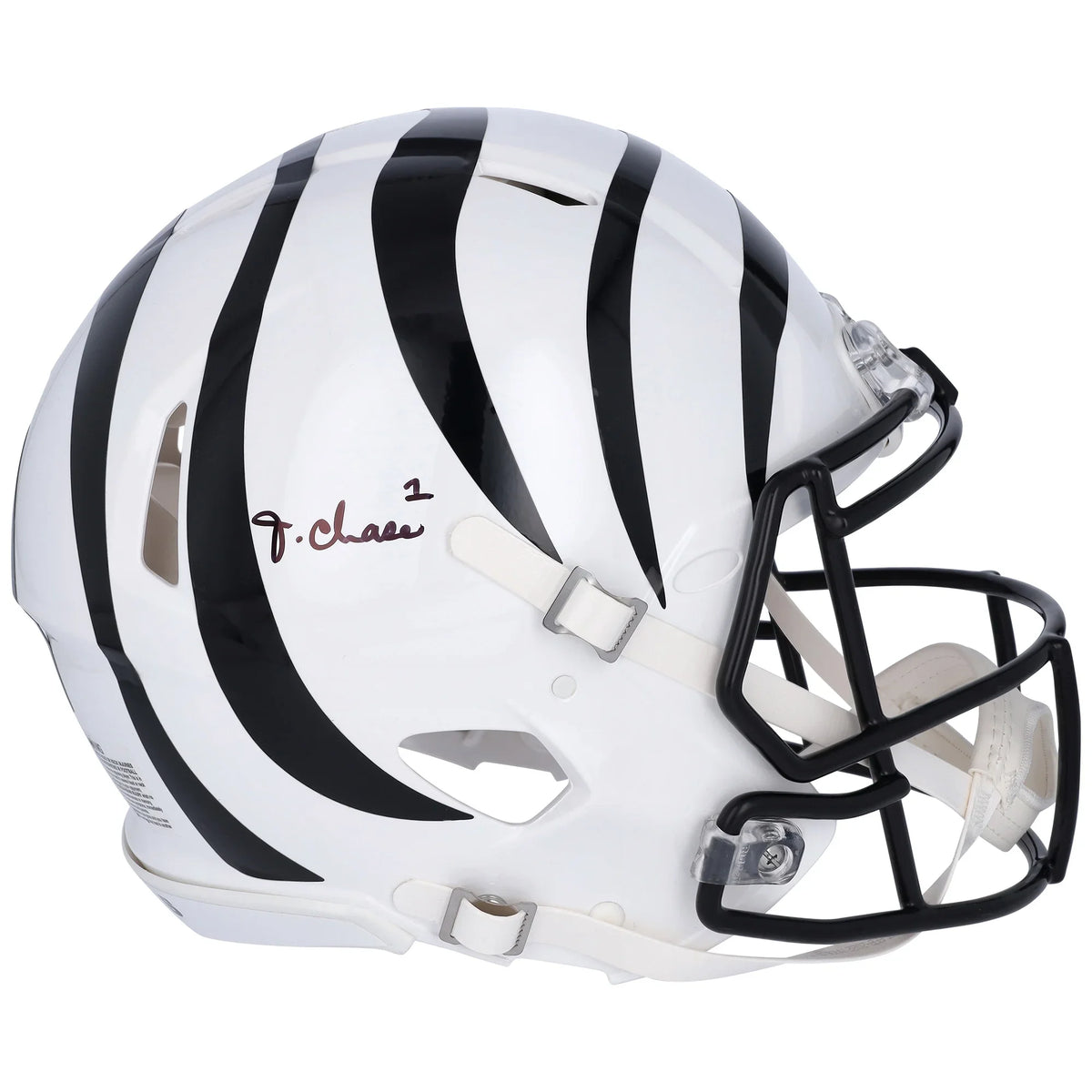 Ja'Marr Chase Cincinnati Bengals Autographed Rid 2022 On Field Alternate Speed Authentic Helmet