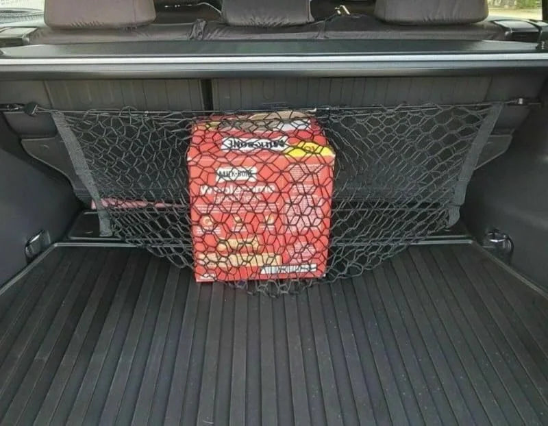 EACCESSORIES EA(2 Quantity Organizer Cargo Nets for bZ4X 2023-2024 – Envelope Style Cargo Nets for SUV – Premium Mesh Car Trunk Organizer Vehicle Carrier Storage – Compatible with bZ4X
