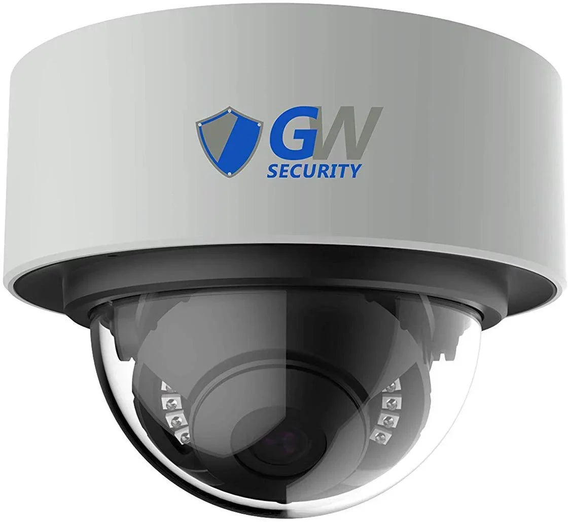 GW 16 Channel 4K NVR 8MP (3840x2160) H.265+ Starvis Starlight Smart AI Security Camera System - 8 x UltraHD 4K Human Detection PoE IP Dome Camera - 8MP (Two Times The Resolution of 4MP HD)