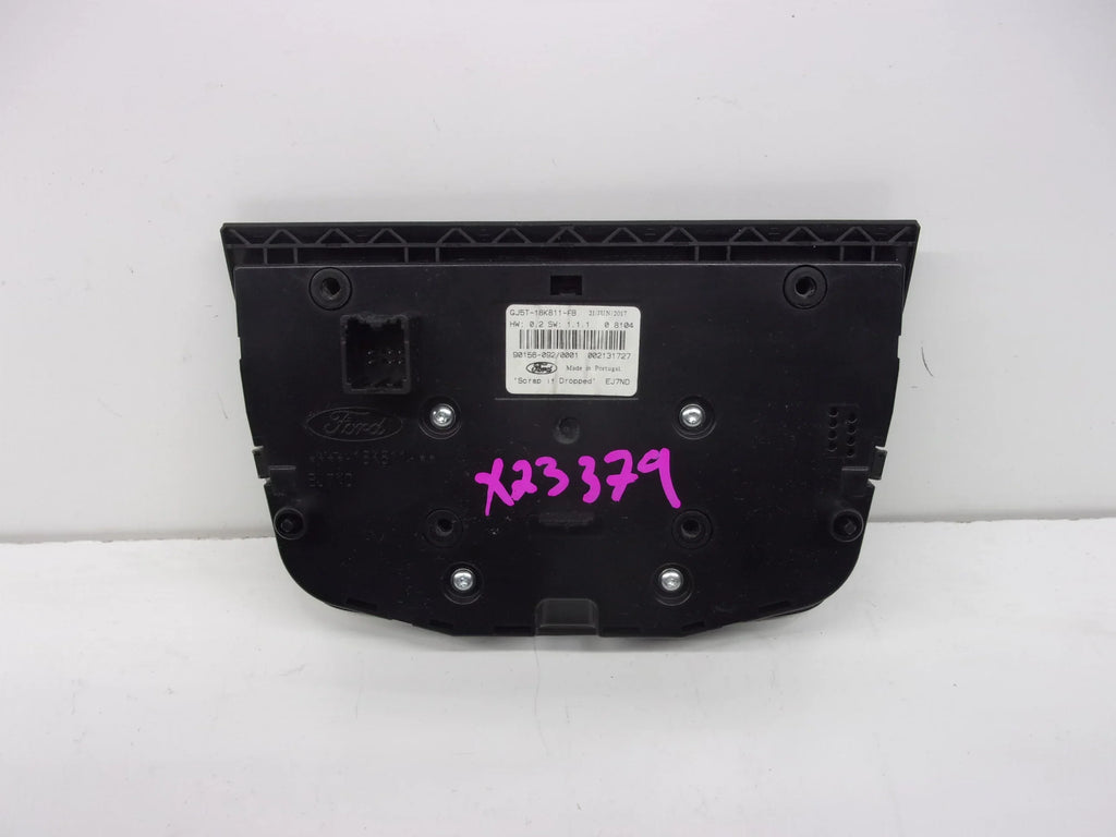 Pre-Owned 2017-2019 Ford Escape Radio Control Panel ID GJ5T-18K811-FB OEM (Good)