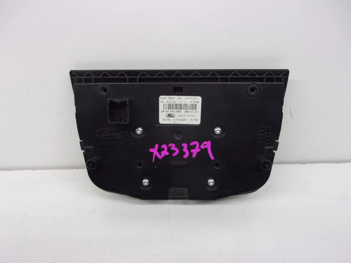 Pre-Owned 2017-2019 Ford Escape Radio Control Panel ID GJ5T-18K811-FB OEM (Good)