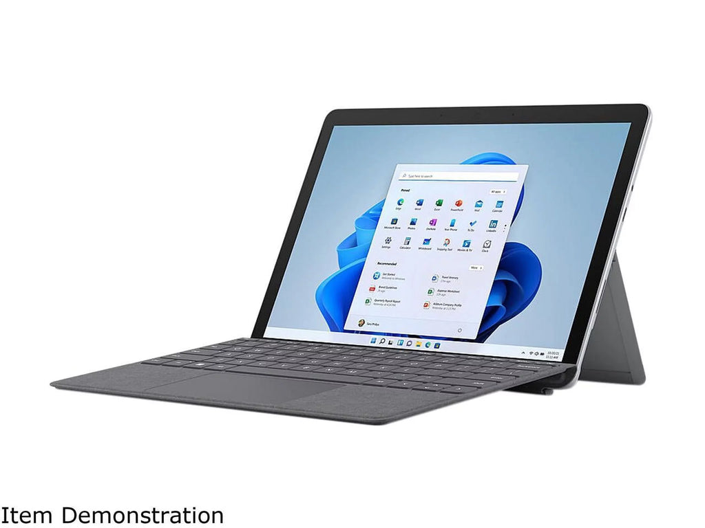 Surface Go 3 10.5" Pixel Sense Display, 10 Point Multi-Touch, Core i3-10100Y, 8GB RAM, 128GB SSD, Platinum, Windows 11, 8VC-00001