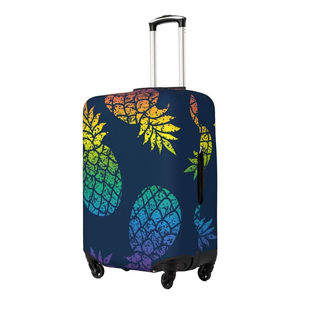 Ocsxa Travel Dust-Proof Suitcase Cover Abstract Bright Pine Fruit Retro Print Luggage Cover Protector For 18-32inch