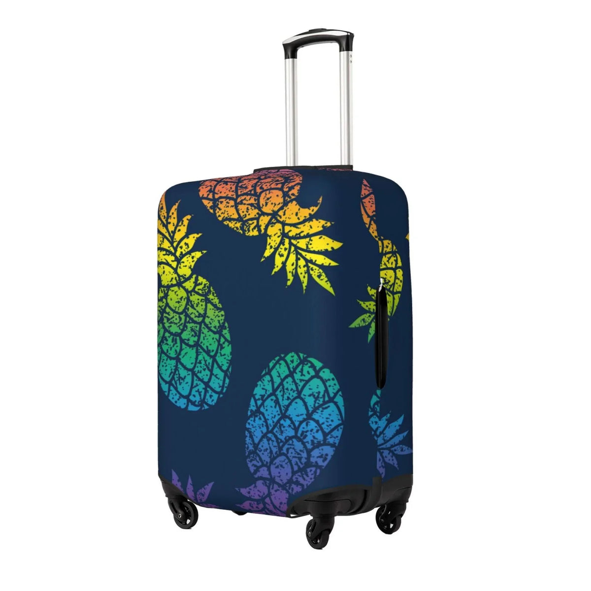 Ocsxa Travel Dust-Proof Suitcase Cover Abstract Bright Pine Fruit Retro Print Luggage Cover Protector For 18-32inch