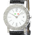 Pre-Owned Polished BVARI BVARI-BVARI Steel Quartz Ladies Watch BB26SL BF558550 (Good)