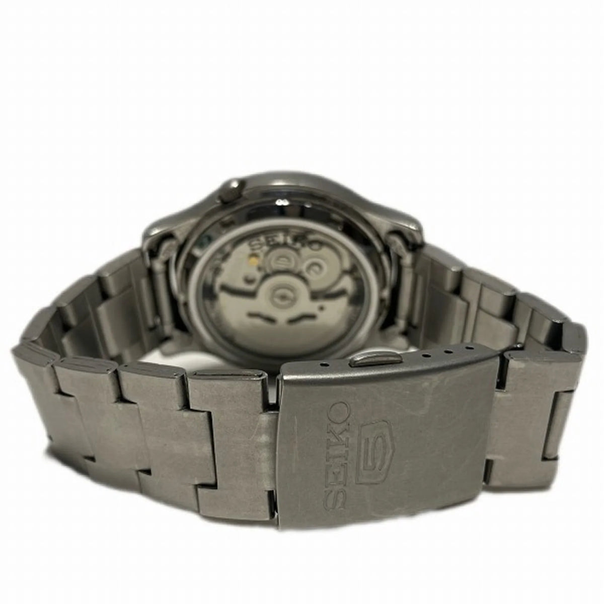 Pre-Owned 5 7S26-02J0 Automatic 21 JEWELS Watch Men's (Good)