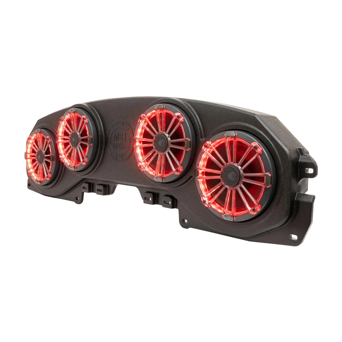 MB Quart MBQJ-48CRGB JEEP Wrangler (JL)/ Gladiator (JT) Rear Overhead Soundbar with four 8” Coaxial Speakers and RGB LED Lighting